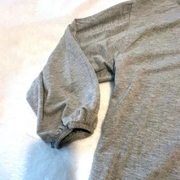 Aerie Grey Lightweight Oversized Hoodie - Picture 3 of 6